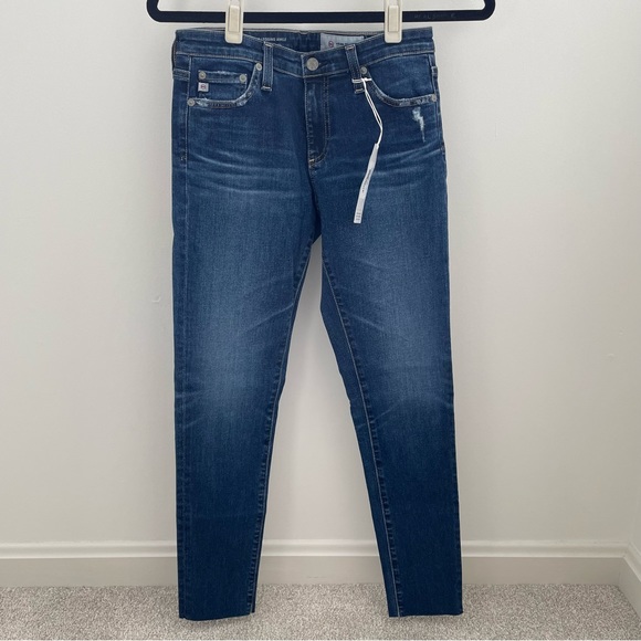 NWT - AG Adriano Goldschmied The Legging Super
Skinny Ankle Jeans Size 27R - Picture 3 of 14